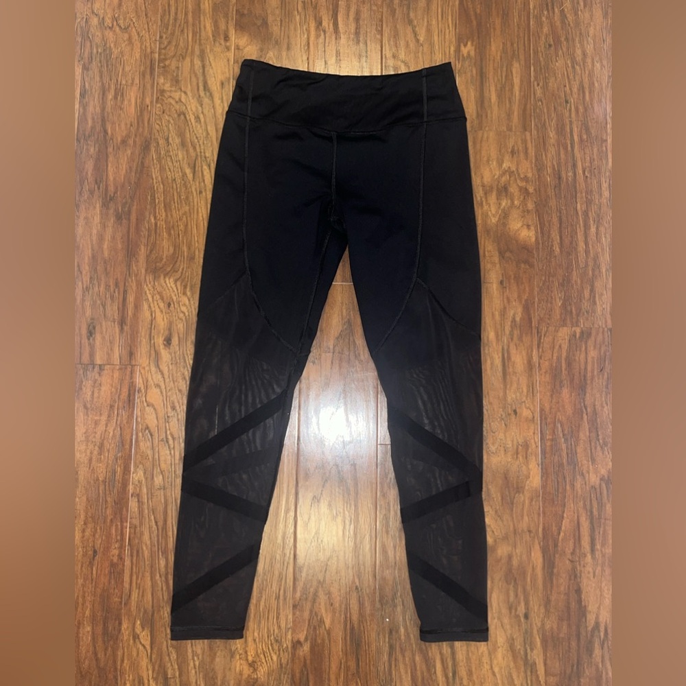 EUC VS Sport Knockout Tights with Mesh - Black - Sz Medium